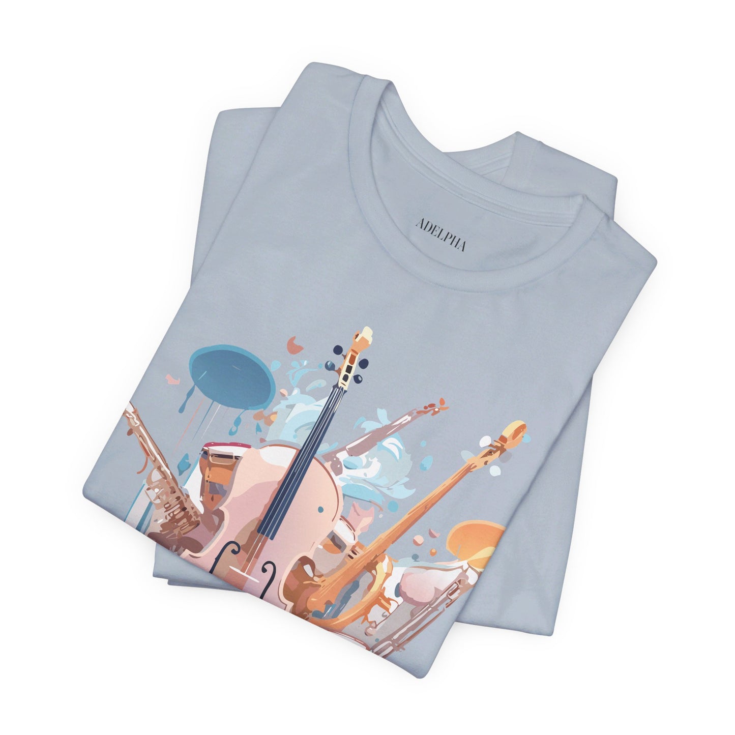 Natural Cotton Tee Shirt - Music collection