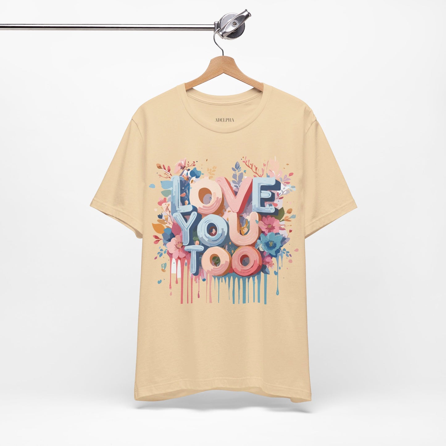 T-shirt en coton naturel - Collection Love story