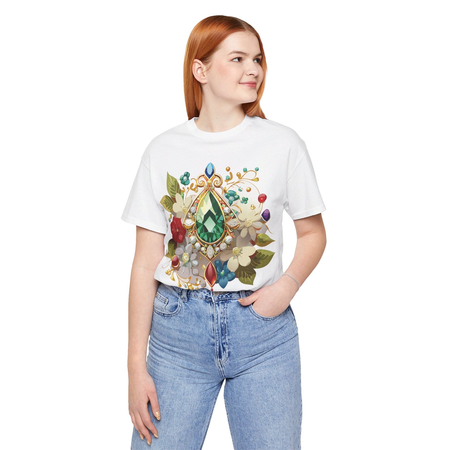 T-Shirt aus natürlicher Baumwolle – Queen Collection