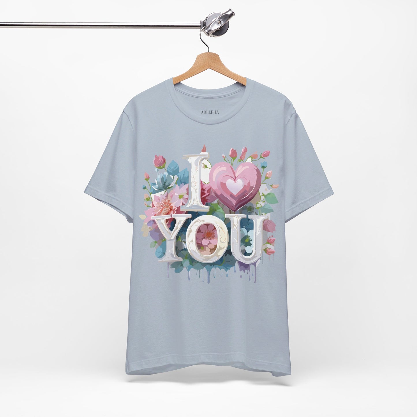 Natural Cotton Tee Shirt - Love story Collection