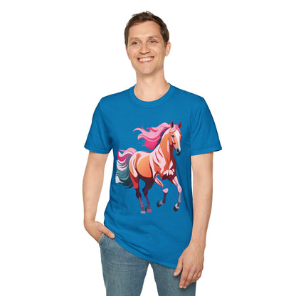 Horse Shirt Gildan Softstyle Tee Unisex 100 Percent Ring Spun Cotton