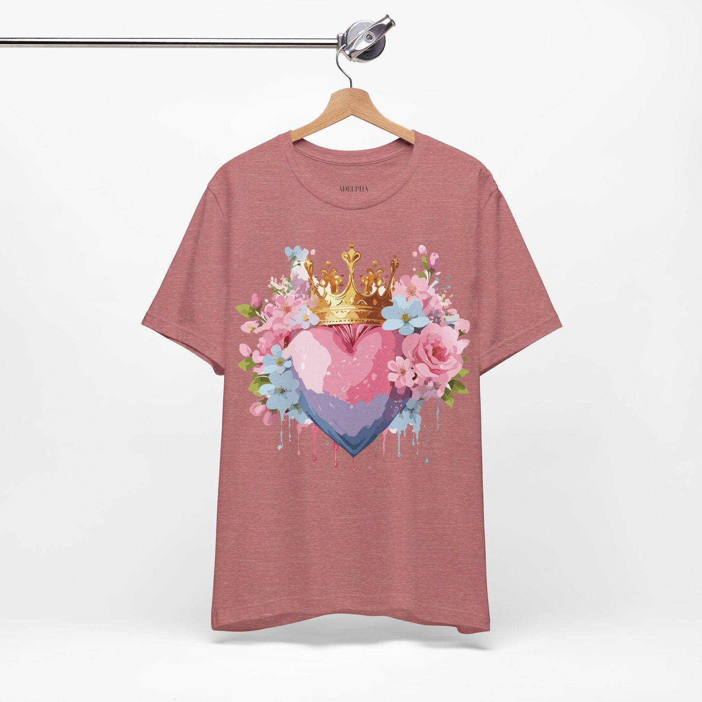 Natural Cotton Tee Shirt - Love story Collection