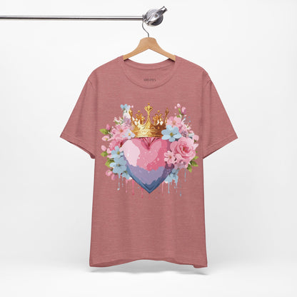 Natural Cotton Tee Shirt - Love story Collection Printify