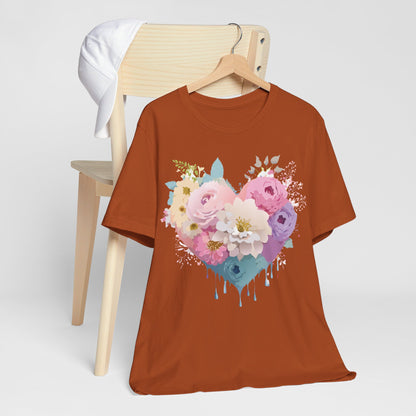 Natural Cotton Tee Shirt - Love Story Collection Printify