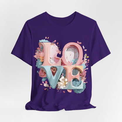 Natural Cotton Tee Shirt - Love Story Collection Printify