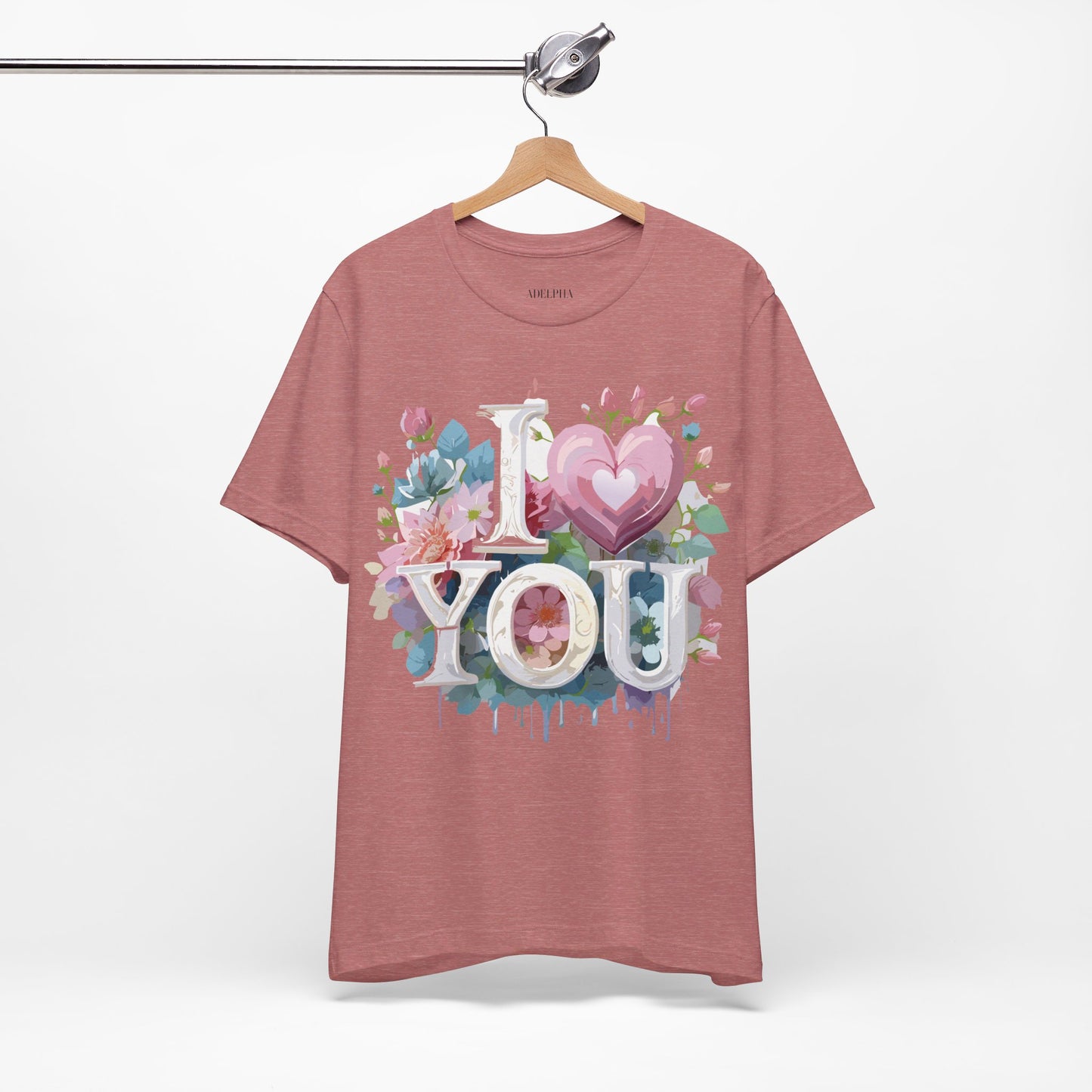 Natural Cotton Tee Shirt - Love story Collection