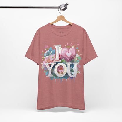 Natural Cotton Tee Shirt - Love story Collection Printify