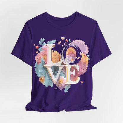 Natural Cotton Tee Shirt - Love Story Collection Printify