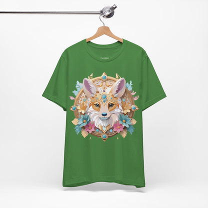 Natural Cotton Tee Shirt - Medallion Collection Printify