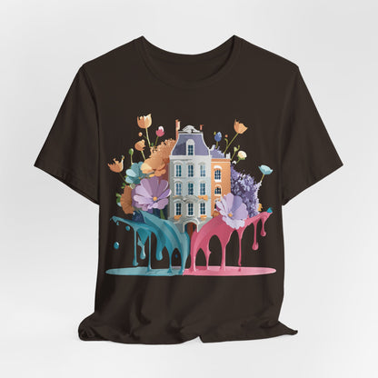Tourist Shirt, Shirt with Amsterdam - ADELPHA