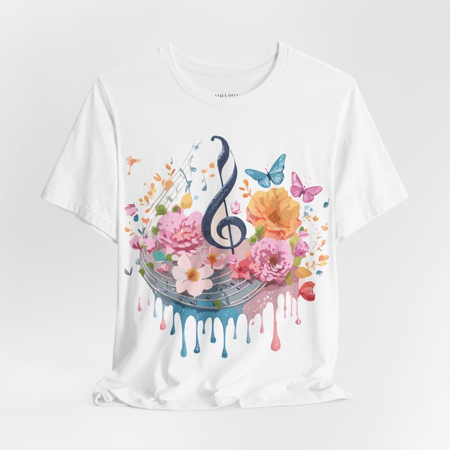 T-shirt en coton naturel - Collection Musique