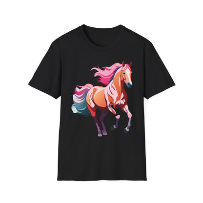 Horse Shirt Gildan Softstyle Tee Unisex 100 Percent Ring Spun Cotton