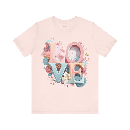 Natural Cotton Tee Shirt - Love story Collection Printify