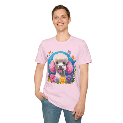 Dog Shirt With Animals Unisex Softstyle Tee 100 Percent Cotton Gildan 64000