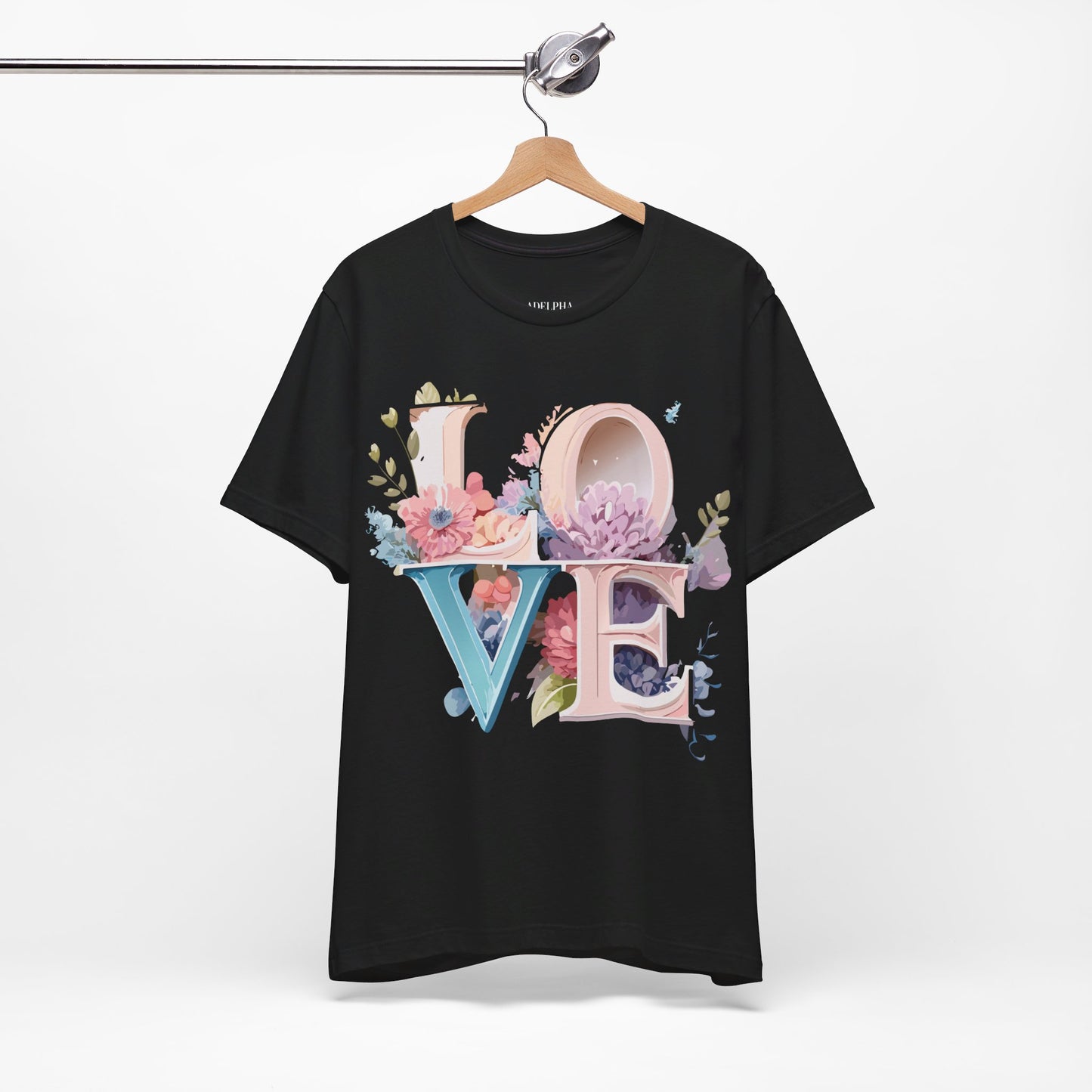 T-Shirt aus natürlicher Baumwolle – Love Story Collection