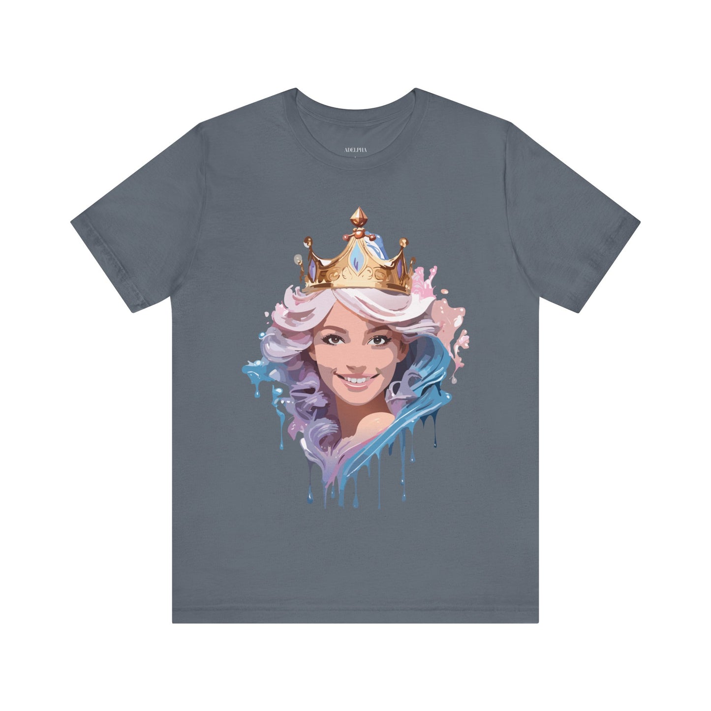 T-Shirt aus natürlicher Baumwolle – Queen Collection