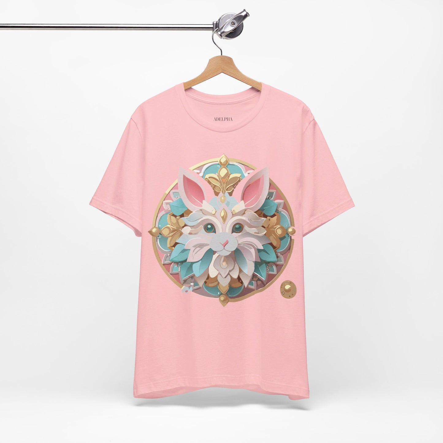 T-Shirt aus natürlicher Baumwolle – Medallion-Kollektion