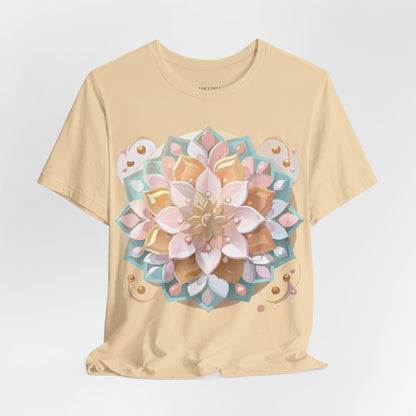 Natural Cotton Tee Shirt - Medallion Collection Printify