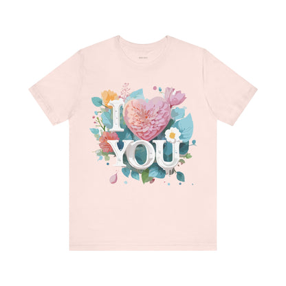 Natural Cotton Tee Shirt - Love story Collection Printify