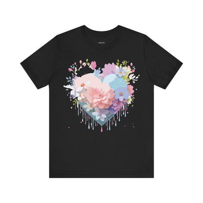 Natural Cotton Tee Shirt - Love Story Collection Printify