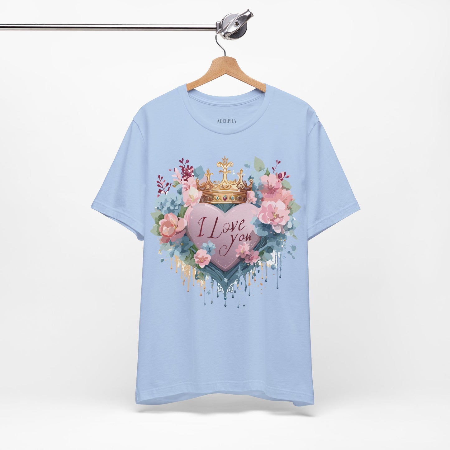 Natural Cotton Tee Shirt - Love story Collection