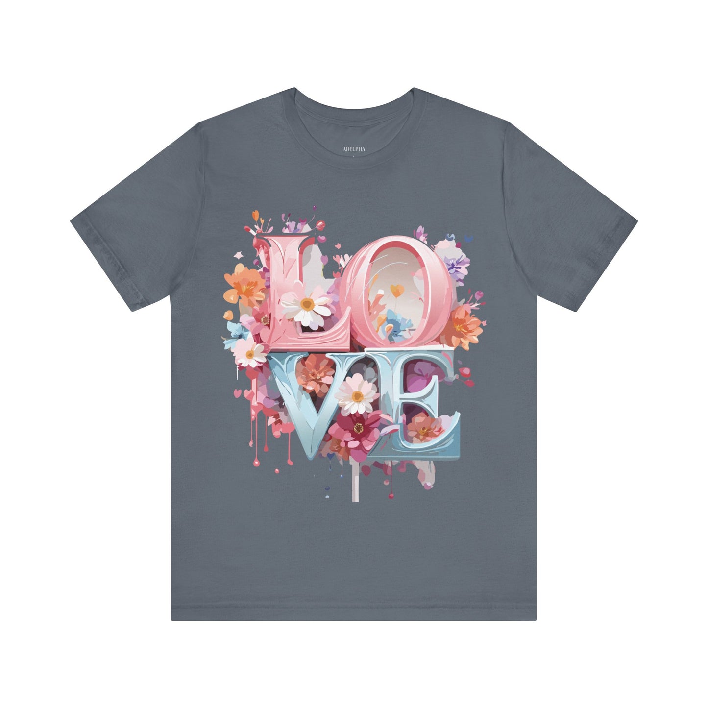 T-Shirt aus natürlicher Baumwolle – Love Story Collection