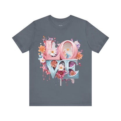 Natural Cotton Tee Shirt - Love Story Collection Printify