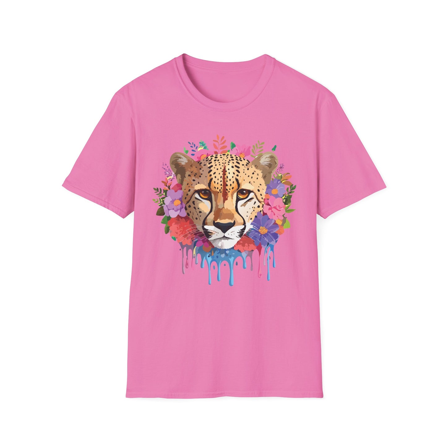 Cheetah Shirt, Shirt with Cheetah, Cheetah Tee, Shirt with Animals