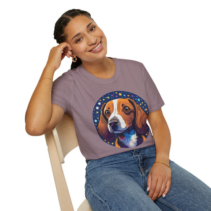 Dog Shirt Unisex Animal Tee Gildan Softstyle 64000 Short Sleeve
