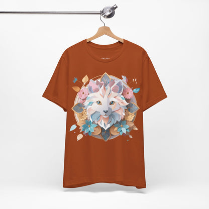 Natural Cotton Tee Shirt - Medallion Collection Printify