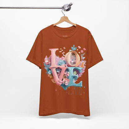 Natural Cotton Tee Shirt - Love Story Collection Printify