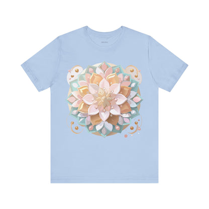 Natural Cotton Tee Shirt - Medallion Collection Printify