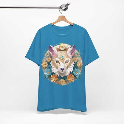 Natural Cotton Tee Shirt - Medallion Collection Printify
