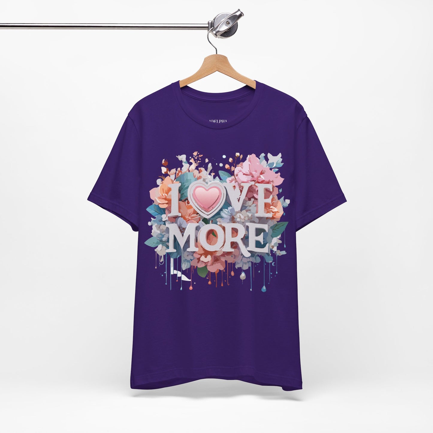 T-Shirt aus natürlicher Baumwolle – Love Story Collection