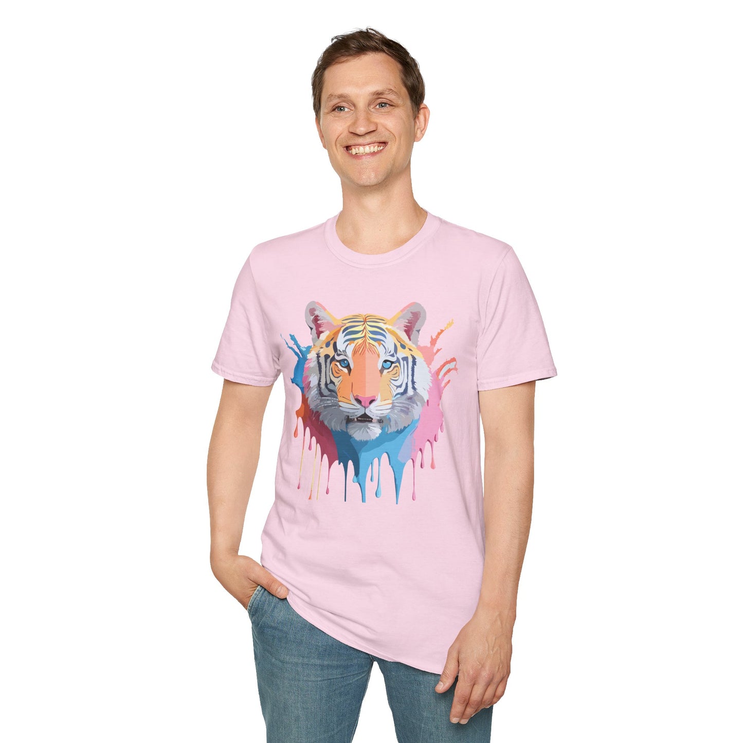 Tiger Shirt, Shirt with Tiger, Animal Tee, Shirt with Animals