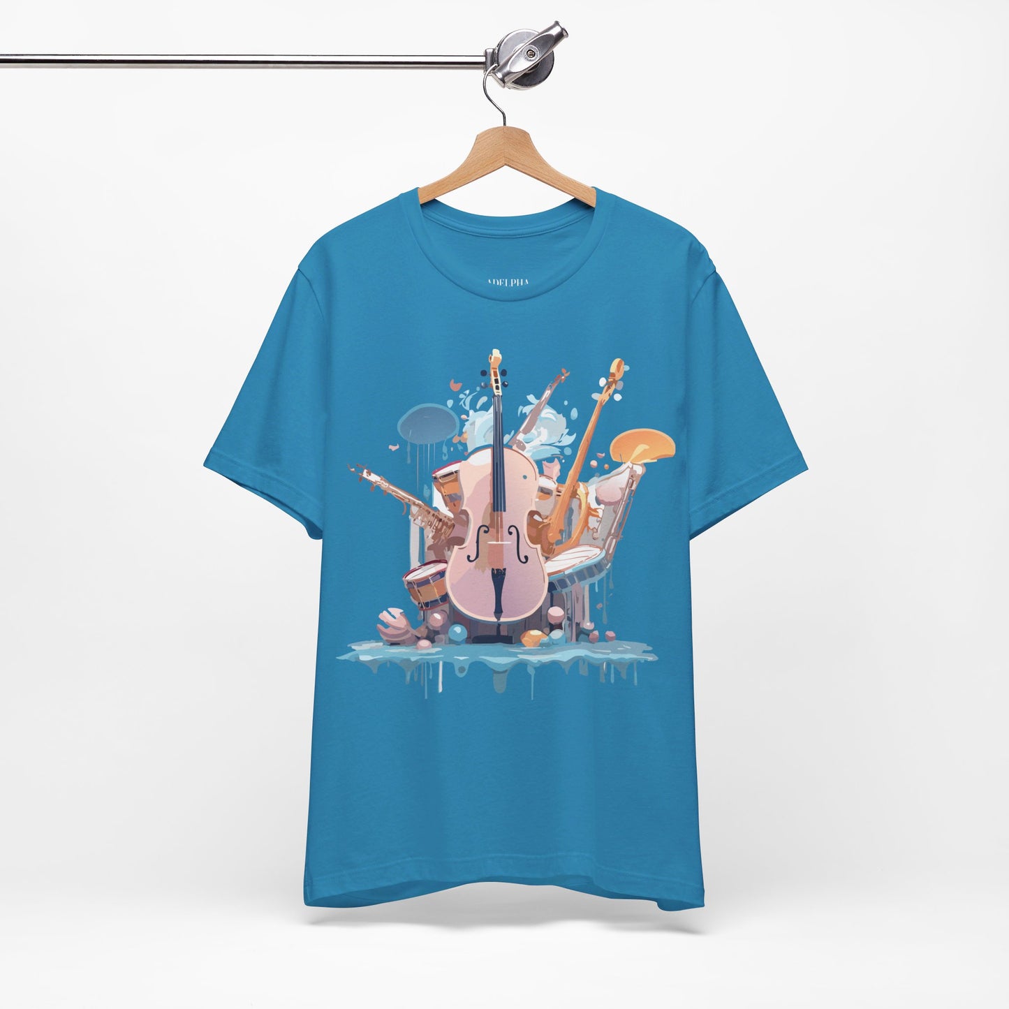 T-shirt en coton naturel - Collection Musique