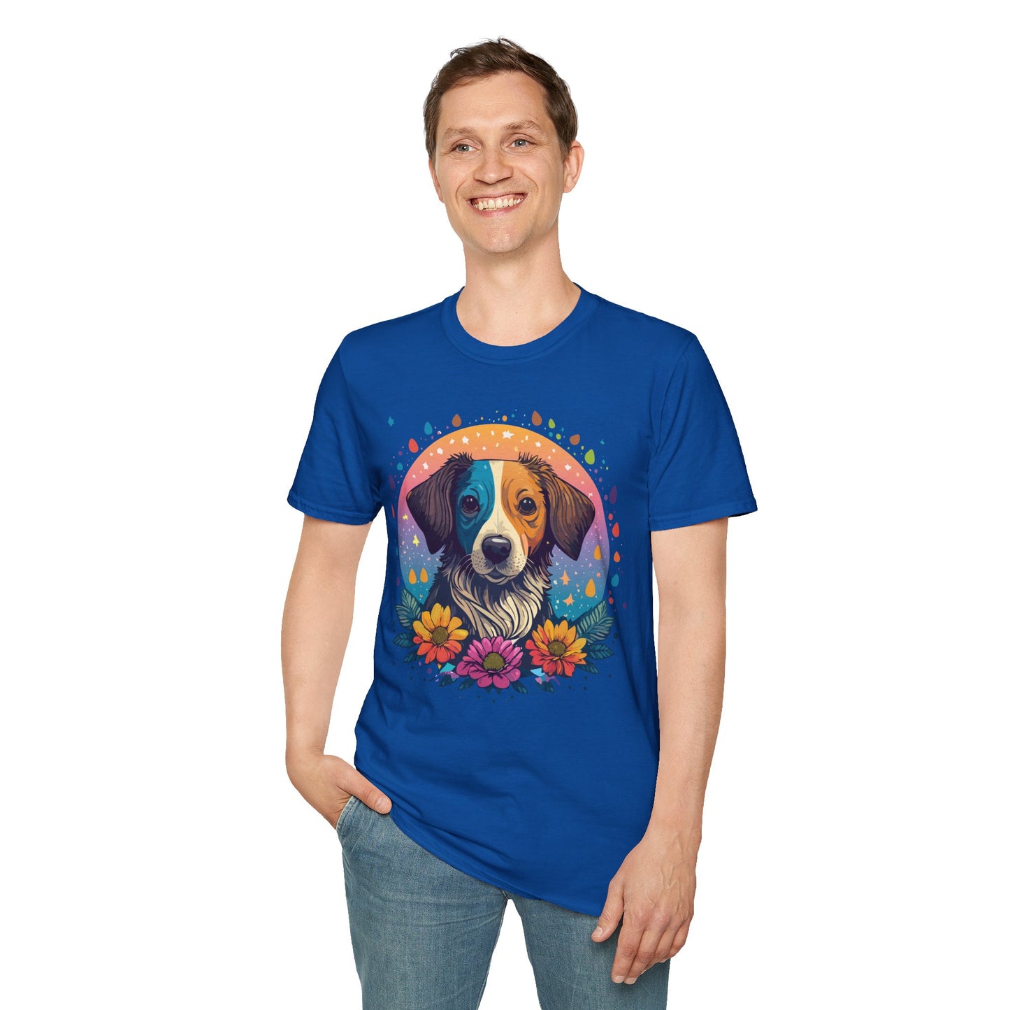 Dog Shirt, Shirt with Dog, Animal Tee, Shirt with Animals