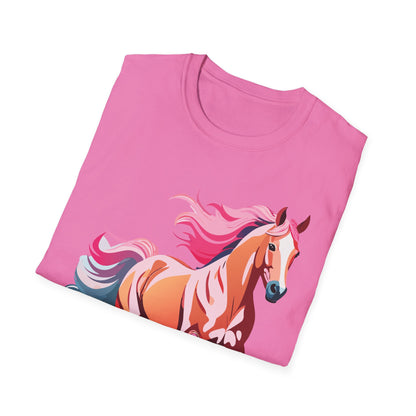 Horse Shirt Gildan Softstyle Tee Unisex 100 Percent Ring Spun Cotton