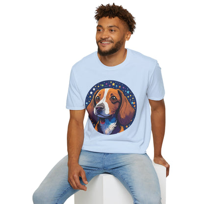 Dog Shirt Unisex Animal Tee Gildan Softstyle 64000 Short Sleeve