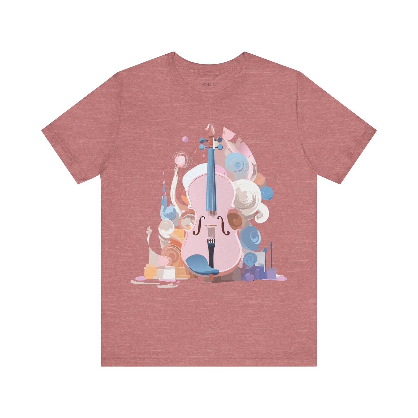 T-shirt en coton naturel - Collection Musique