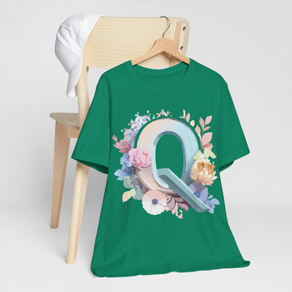Letter Shirt, Letter Q Shirt - ADELPHA