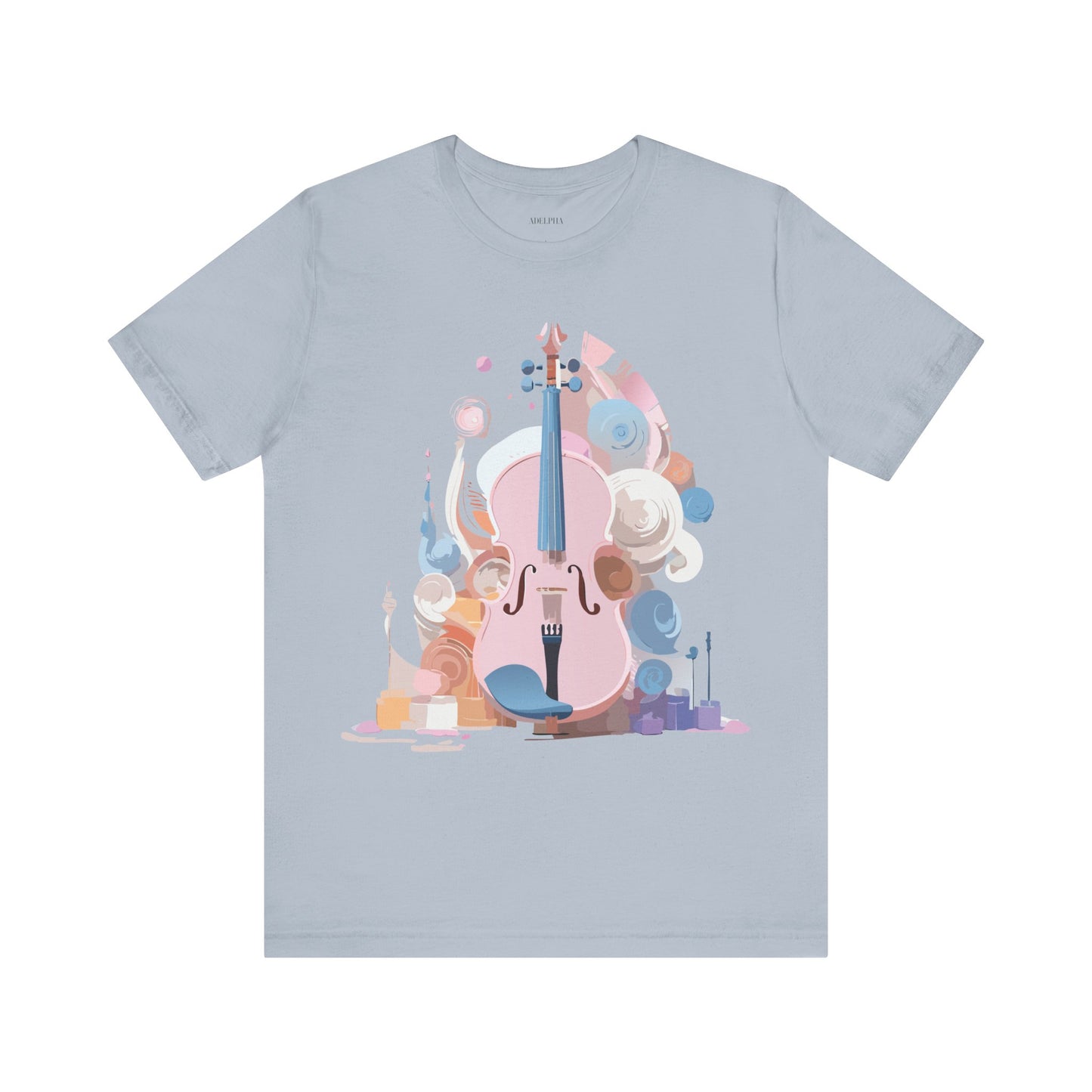 T-Shirt aus natürlicher Baumwolle – Musikkollektion