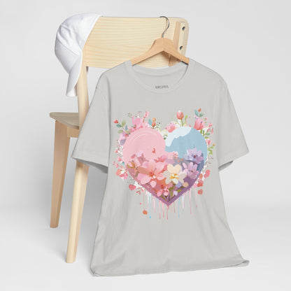 Natural Cotton Tee Shirt - Love story Collection Printify