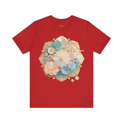 Natural Cotton Tee Shirt - Medallion Collection Printify