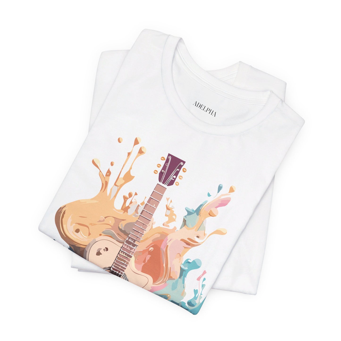 T-shirt en coton naturel - Collection Musique