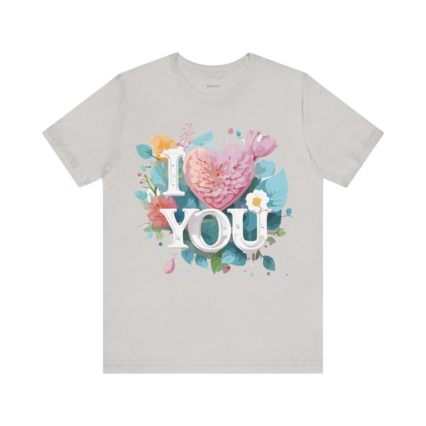 Natural Cotton Tee Shirt - Love story Collection