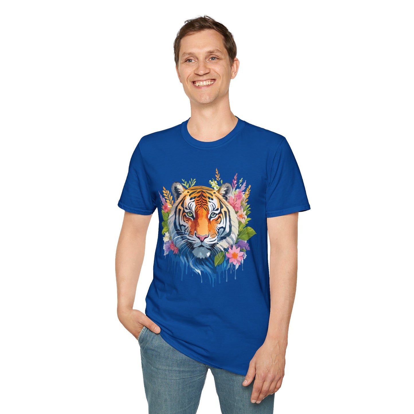 Tiger Shirt, Shirt with Tiger, Animal Tee, Shirt with Animals