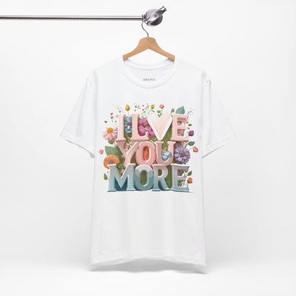 Natural Cotton Tee Shirt - Love story Collection Printify
