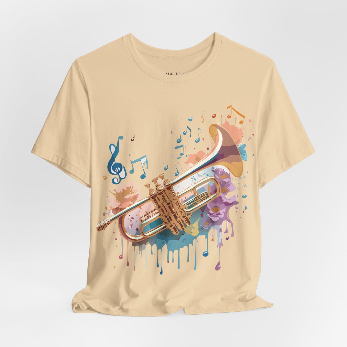 Natural Cotton Tee Shirt - Music collection