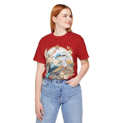 Natural Cotton Tee Shirt - Medallion Collection Printify
